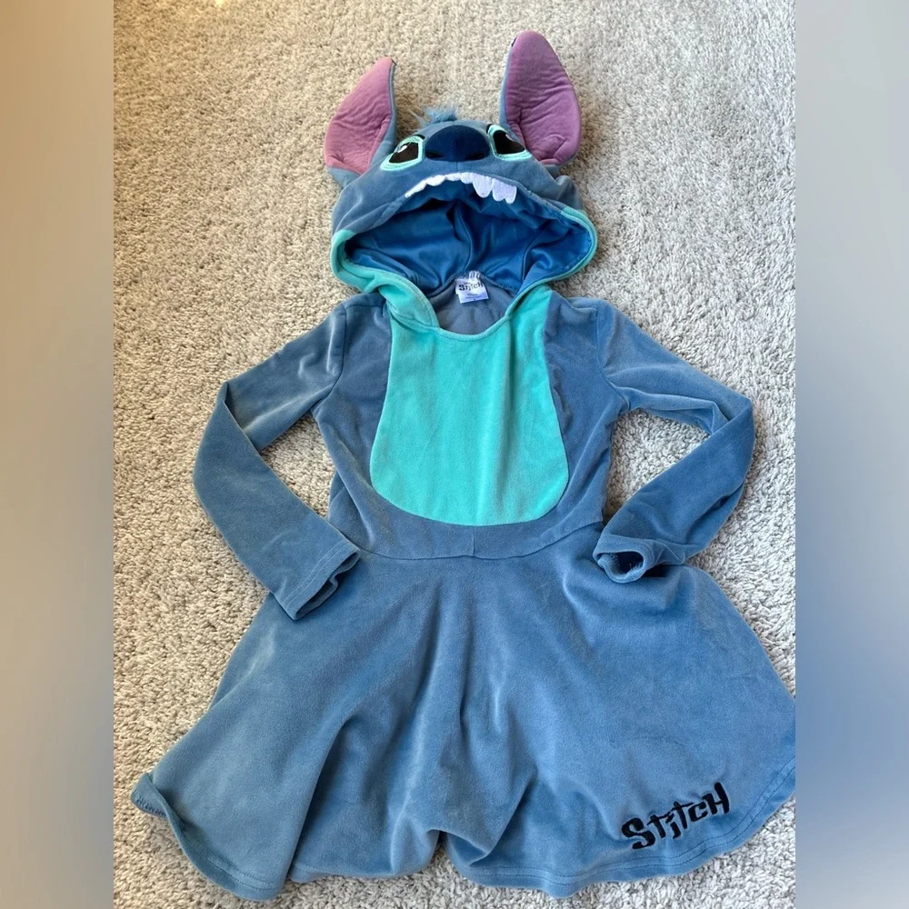 Stitch dress Costume with Hood - Picture 1 of 6
